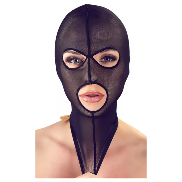 Bad Kitty - suumask võrkmaterjalist - must
