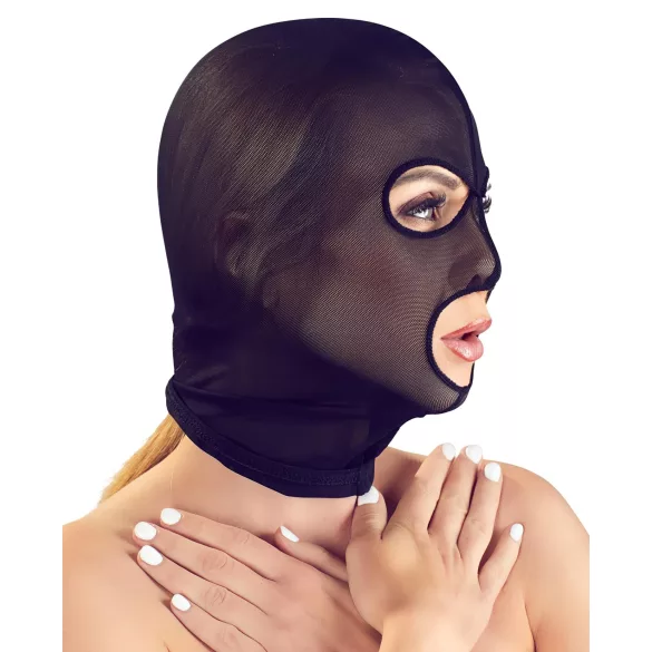 Bad Kitty - suumask võrkmaterjalist - must