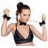 Bad Kitty - 7-osaline sidumiskomplekt kotis (must-kuldne)