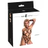 Bad Kitty - avatud rinnahoidjaga traksidega body (must) - S-L