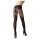Cottelli - mustriline avatud sukk (must) - 3/M