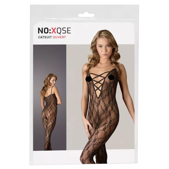 NO:XQSE - seksikombinesoon pitsist - 2XL/3XL