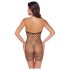 Cottelli - võrgutav avatud body (must) - S-L