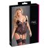 Cottelli - Pitsist paelast naiste pluus (must) - XXL