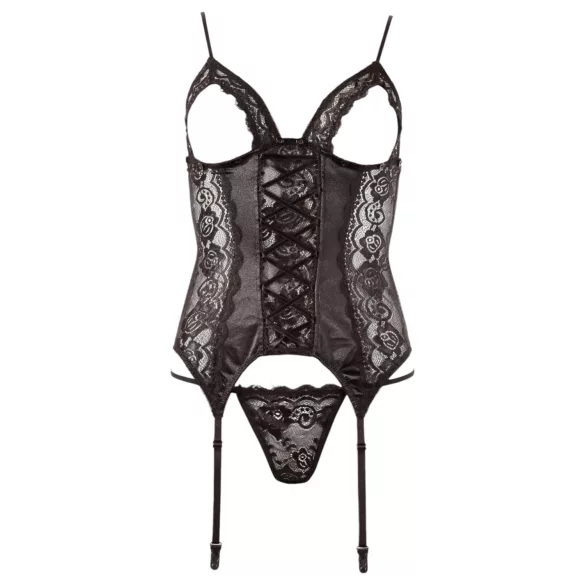 Cottelli - Muudetav sukahoidja ülaosa (must)