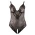 Cottelli Plus - pitsiline bodi (must) - XXXXL