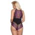 Cottelli Plussuuruses - lilleline body (must-lilla) - 3XL