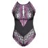 Cottelli Plussuuruses - lilleline body (must-lilla) - 3XL