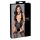 Cottelli Bondage - pitsiline kaelarihmaga body (must) - XL