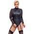 Cottelli Bondage Plussis - pitskäistega body (must)