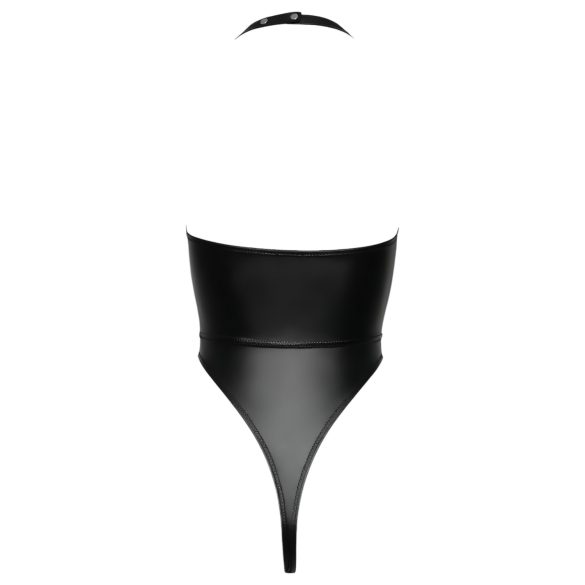 Cottelli Party - läikiv kaelapaelaga body - must