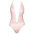 Suudeldav pitsiline body (roosa) - L/XL