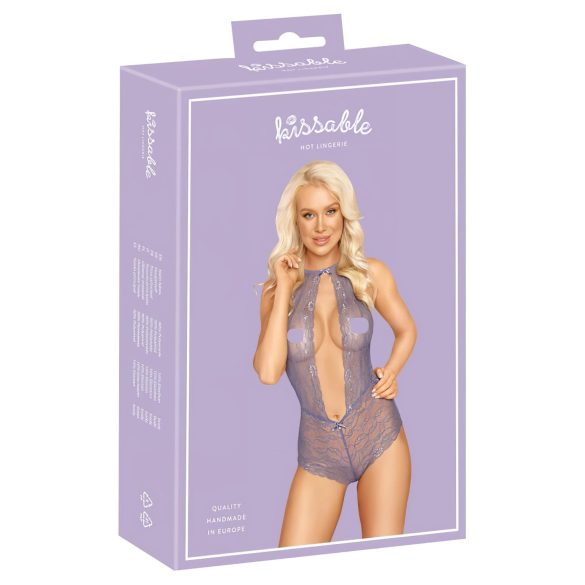 Suudeldav - kaelapandlaga pitsist body (lilla)