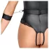 Cottelli Bondage - avatud rinnahoidjaga bodi - must - L