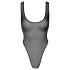 Noir - läbipaistev body (must) - XL