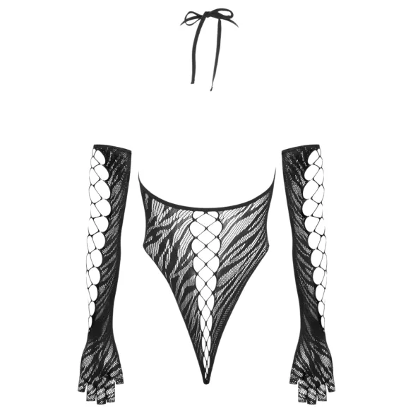 Cottelli - naiste bodi kinnastega - must - S-L