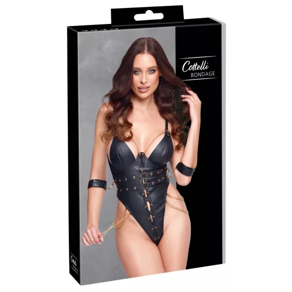 Cottelli - ketiga BDSM-body (must) - L