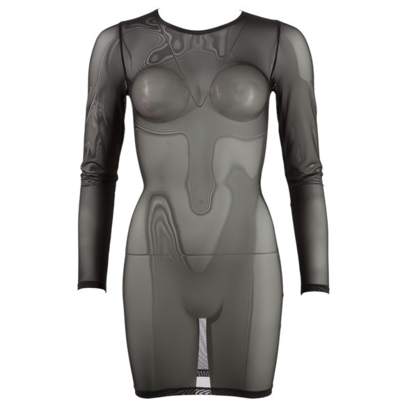 Cottelli - läbipaistev kleit - must - XL