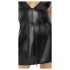 Noir - maotekstiilmustriga minikleit (must) - M