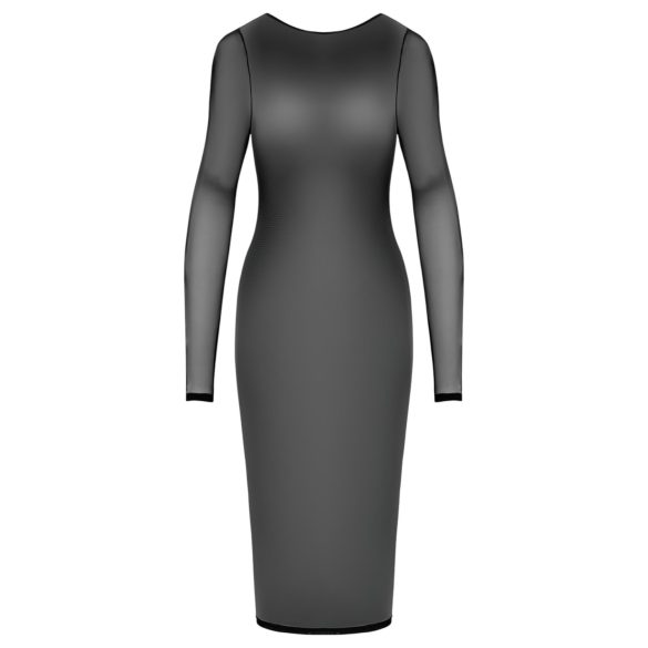 Cottelli Party - läbipaistev lukk-kleit - must - M