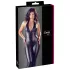 Cottelli Party - läikiv catsuit - must - L