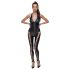 Cottelli Party - pitsist kaelusega must jumpsuit