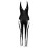 Cottelli Party - pitsist kaelusega must jumpsuit