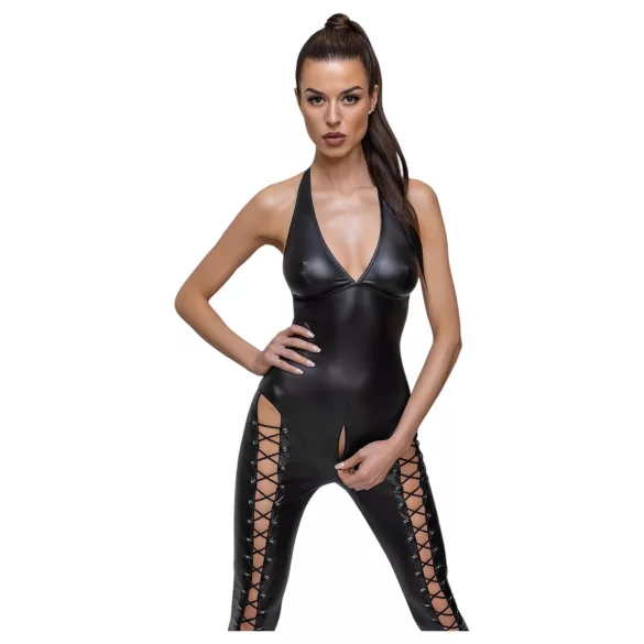 Cottelli Party - kaelapandlusega korsettülikond (must) - L