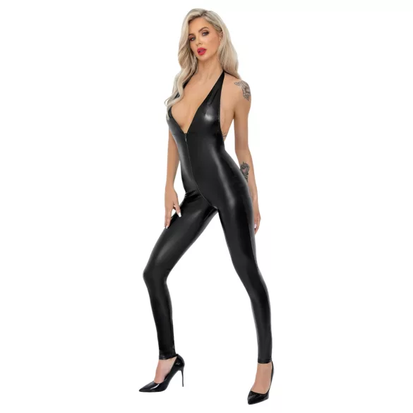 Noir - kaelapaelaga jumpsuit (must)