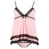 Cottelli - babydoll - pitsist ja volangidega - must - M