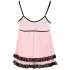 Cottelli - babydoll - pitsist ja volangidega - must - L