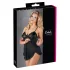 Cottelli - babydoll öösärk - pitsäärega, must - M