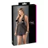 Cottelli Plus Size - pitsiline babydoll öösärk - must - suured suurused - 2XL