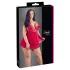 Cottelli Plus Size - pitsist babydoll suur suurus - punane - 4XL