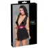 Cottelli Bondage - kaelapael pitsist babydoll (must) - M