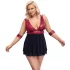 Cottelli Bondage Plus Size - babydoll (punane)