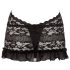 Cottelli - Kaelapael pitsiline minikleit (must) - L