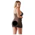 Cottelli Plus Size - pitsist läbipaistev öösärk - must - 2XL