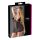 Cottelli Plus Size - pitsiline läbipaistev öösärk (must) - 3XL