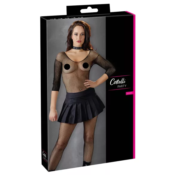 Cottelli - miniseelik volditud - must - M