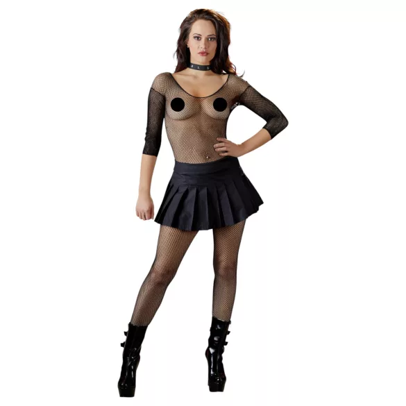 Cottelli - miniseelik volditud - must - XL