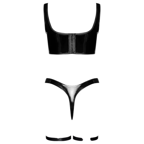 Black Level - lakkkleit komplekt (must) - M