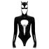 Must sametist Batwoman body: pikaläike musta vürtsi!