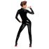 Noir - naiste pikkade varrukatega lukuga catsuit - must - XL