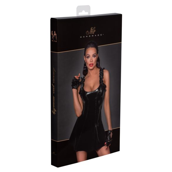 Noir - volangidega minikleit (must) - L