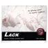 Fetish - Lakk linik / lakklina - 200 × 230 cm (valge)