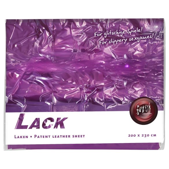 Lakk-leht - 200x220cm (lilla)