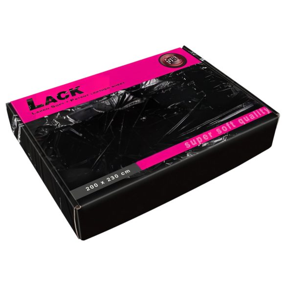 Lakk-kate - superpehme - 200x230cm (must)