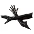 Black Level - pikad latekskindad - must