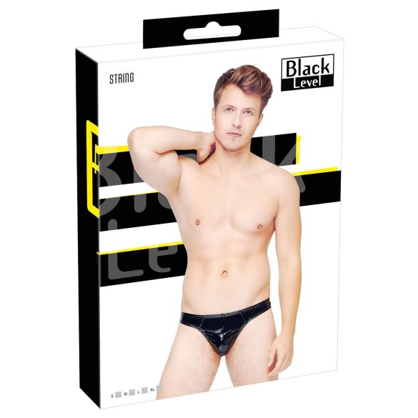 Black Level - klassikaline lakitud meeste stringid (must) - L